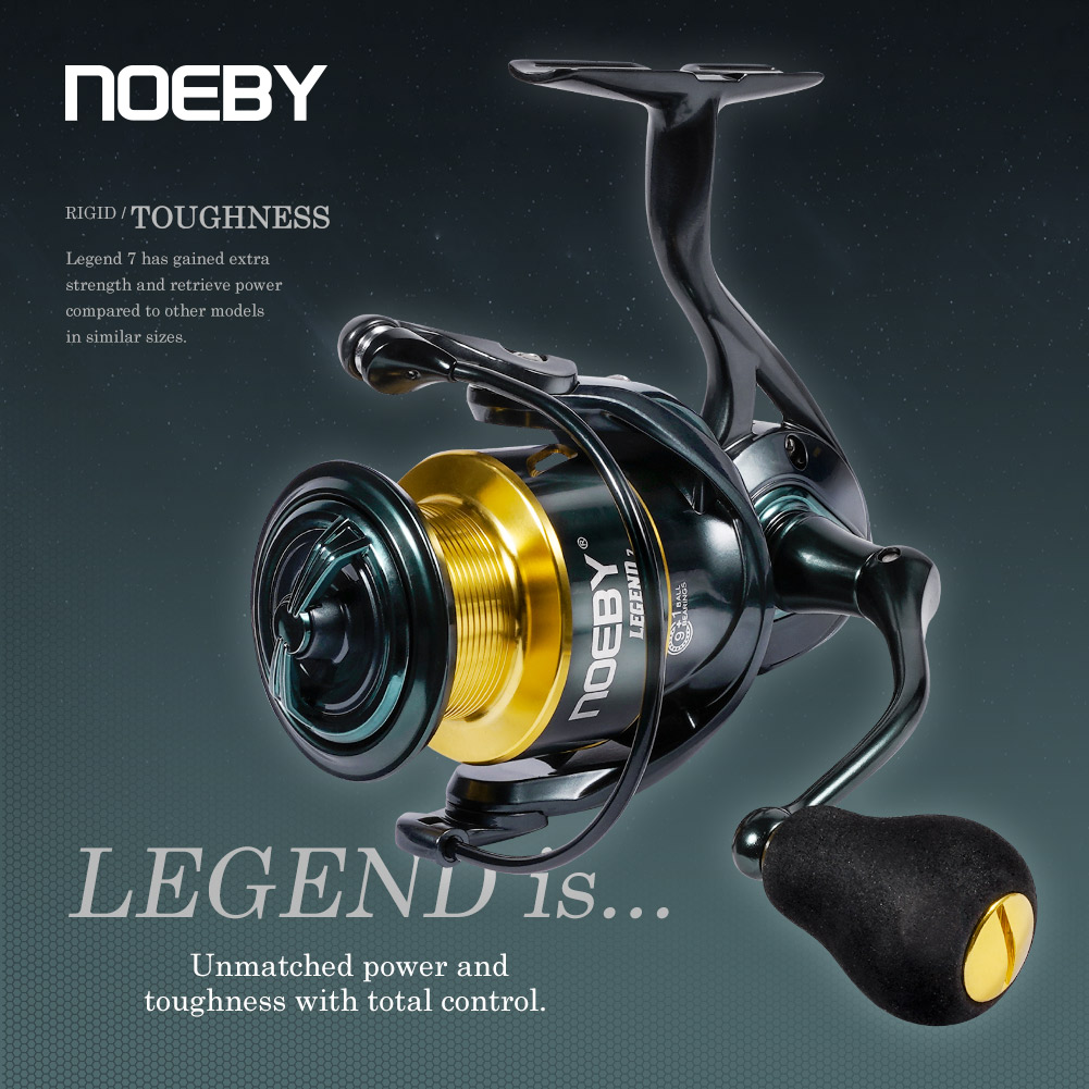 Fishing Equipment Brands - Noeby carretel de pesca giratório 3000