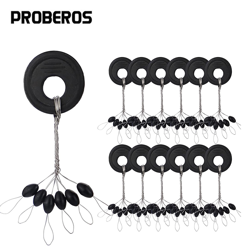 Fishing Bobber Float - PRO BEROS 60 Peças 10 Conjuntos