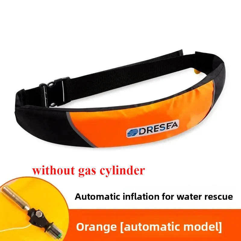 Fishing Vest Jacket - Colete Salva-Vidas Inflável Automático Tipo Cinto,