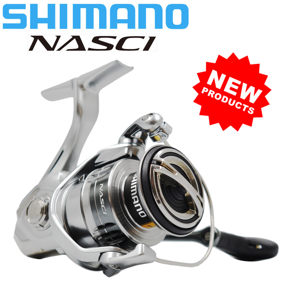 Fishing Equipment Brands - SHIMANO-NASCI Spinning Carretel De Pesca, Carretéis