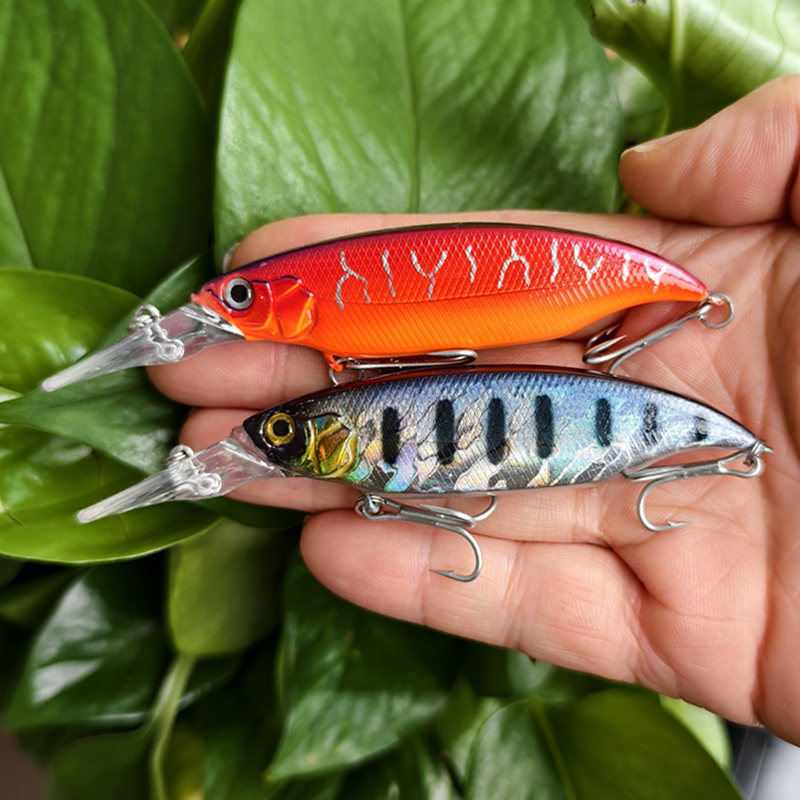 Fishing Equipment And Gear - Isca Artificial Flutuante Minnow 80mm 12g