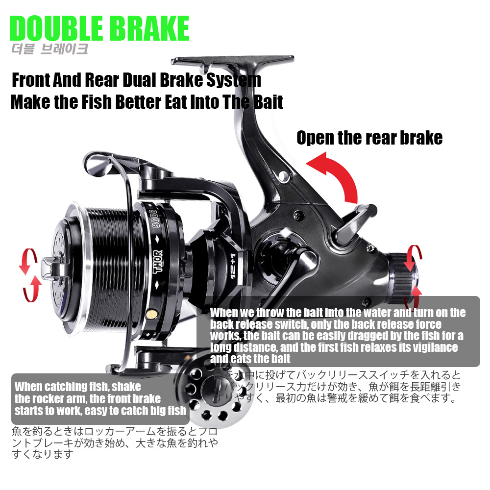Novo carretel de pesca da carp - Fishing Equipment Daiwa avaliação e preço