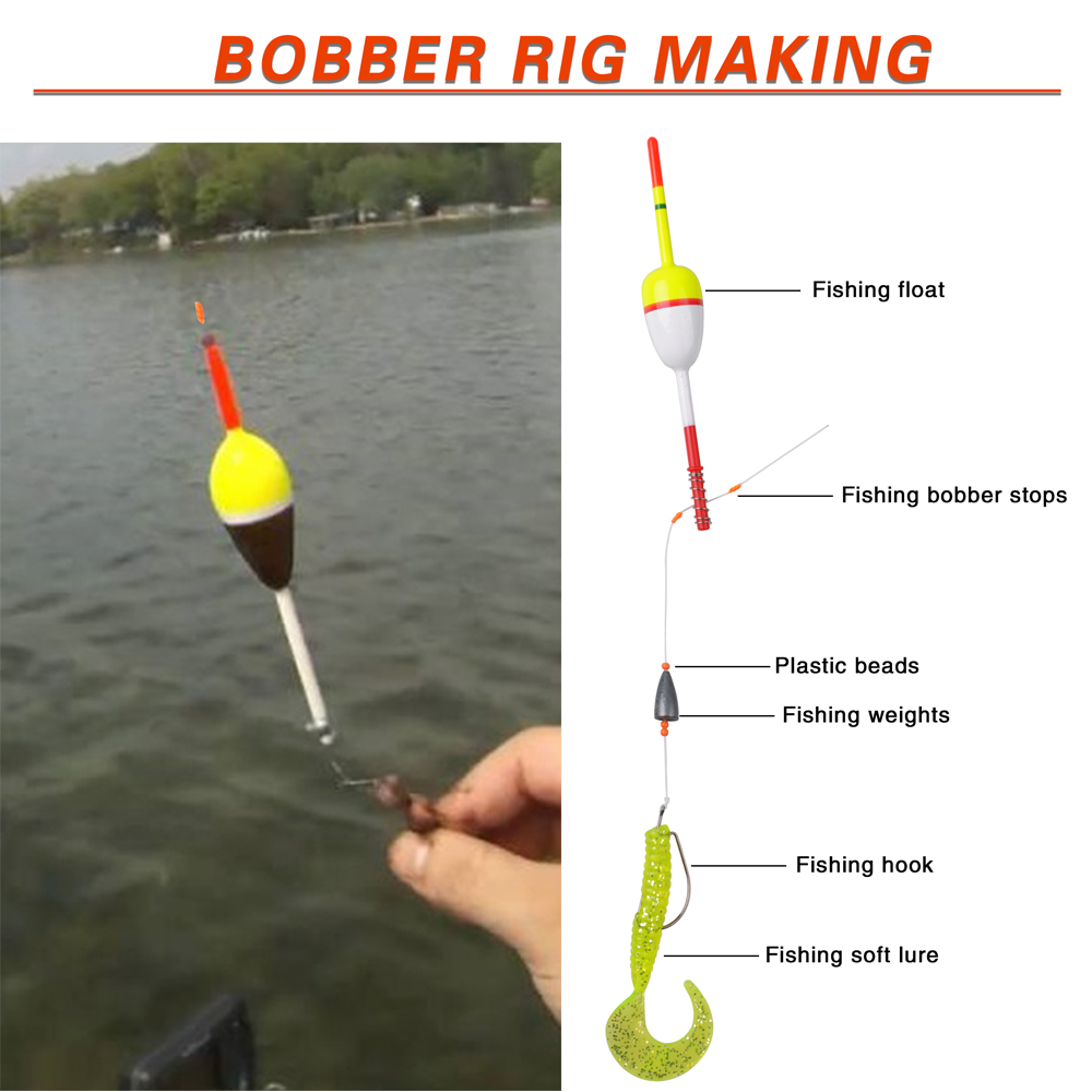 100 pçs bobber de pesca flutua - Fishing Bobber Float avaliação e preço