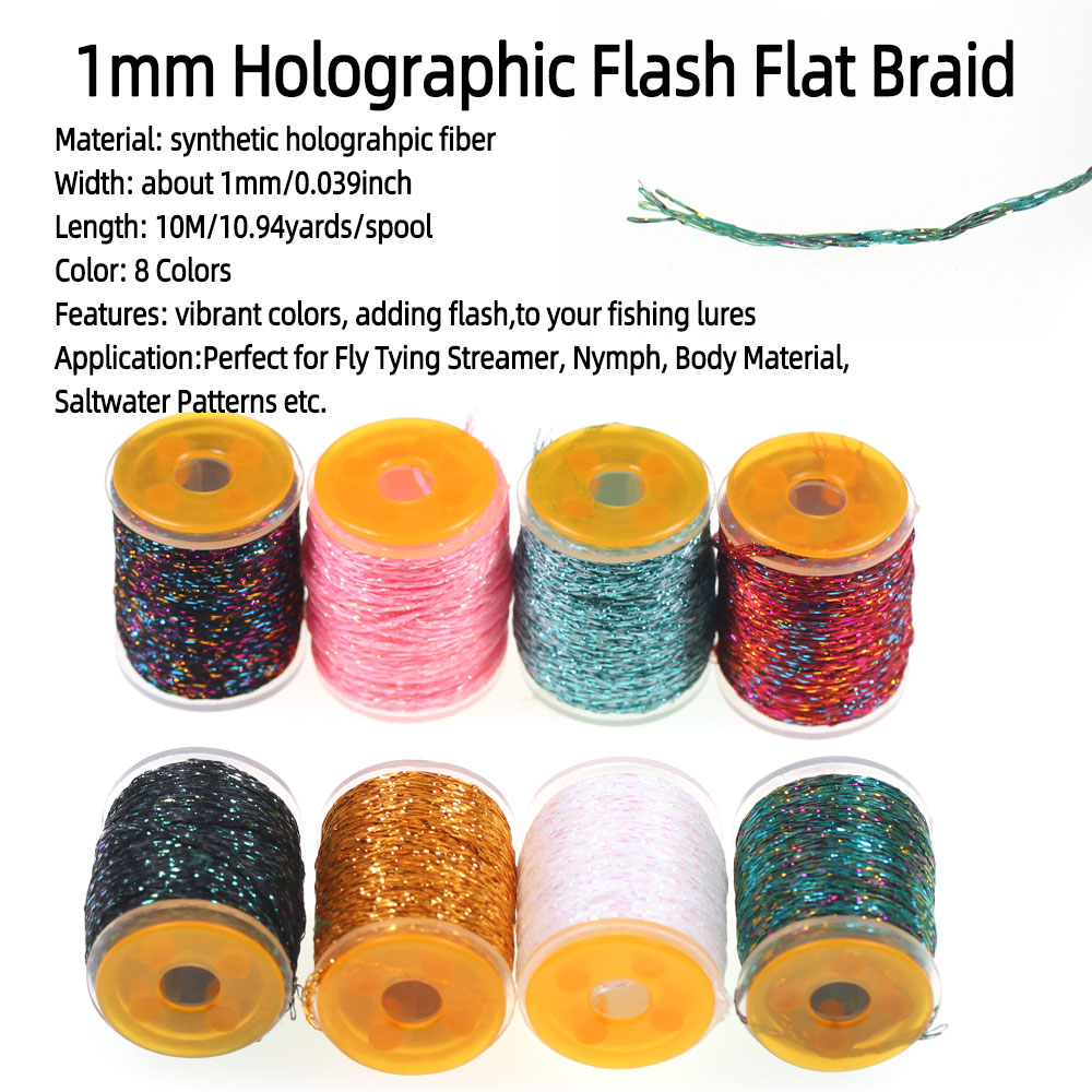 10m/carretel 1mm flash holográ - Fishing Equipment Bundle avaliação e preço
