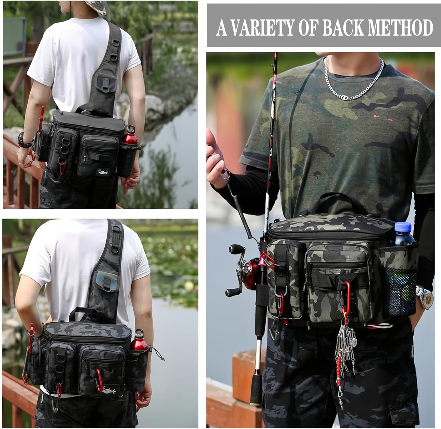 Bolsa de Pesca Tipo Sling - Mo - Fishing Equipment Gifts avaliação e preço