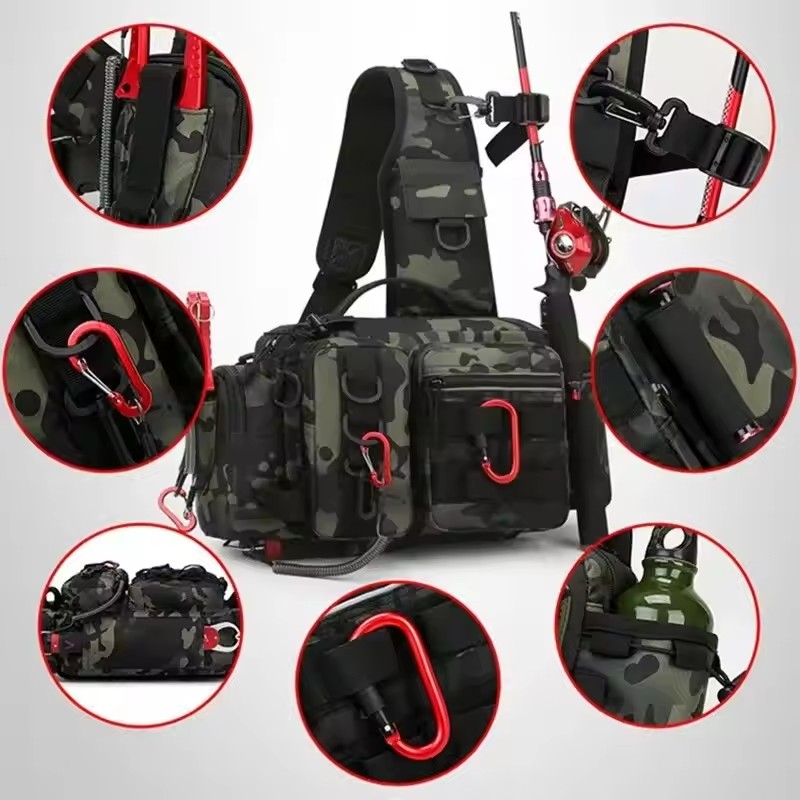 Bolsa de Pesca Tipo Sling - Mo - Fishing Equipment Gifts avaliação e preço
