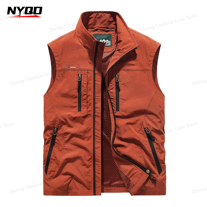Colete de pesca masculino gran - Fishing Vest Jacket avaliação e preço