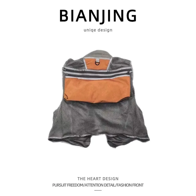 Jaqueta de trabalho masculina  - Fishing Vest Jacket avaliação e preço
