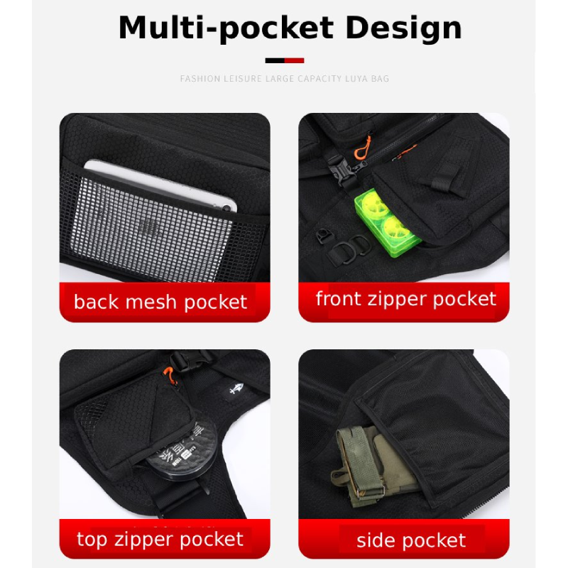 Colete Tático para Camping e P - Fishing Vest Jacket avaliação e preço