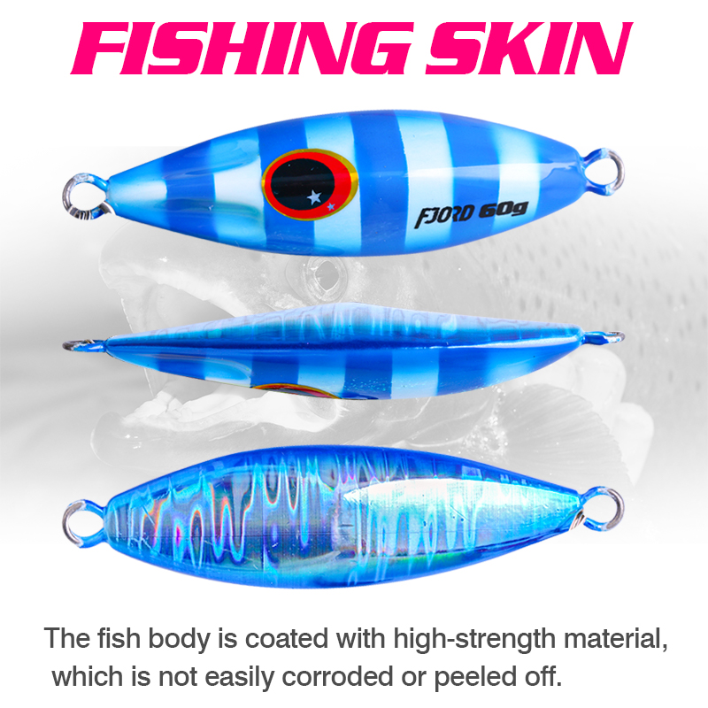 Fjord 40g 60g metal gabarito i - Fishing Equipment And Gear avaliação e preço