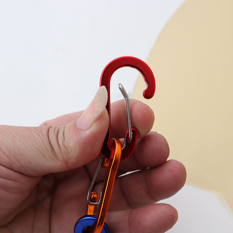6 pçs mosquetão chaveiro porta - Fishing Equipment Basics avaliação e preço