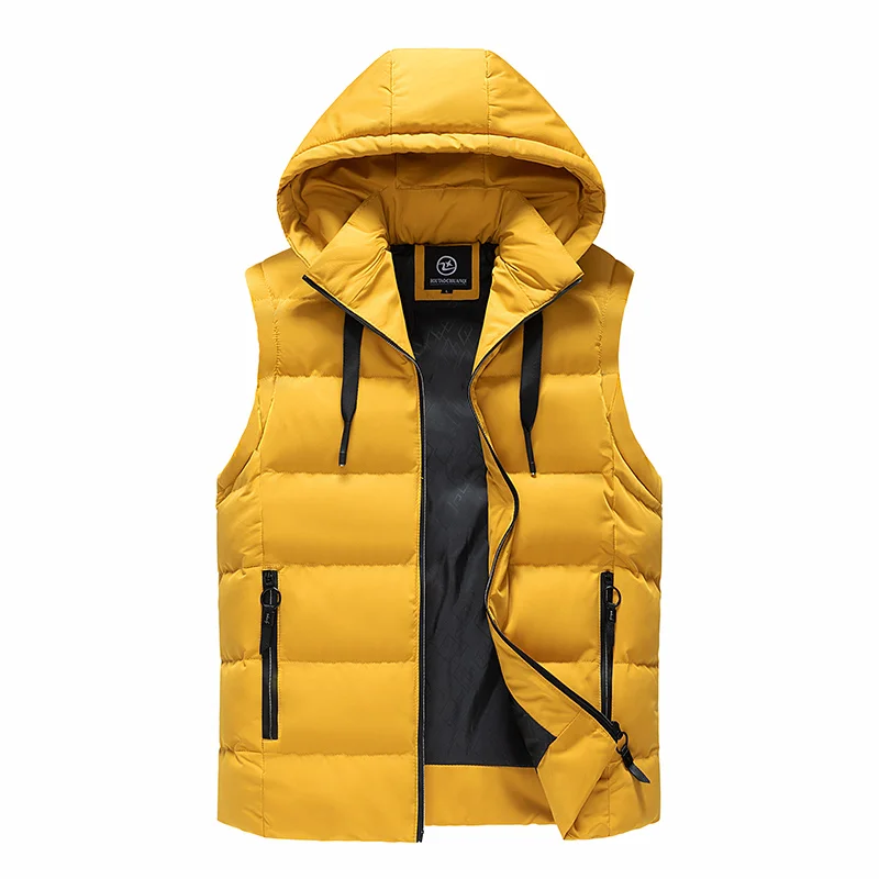 Novo inverno casual com capuz  - Fishing Vest Jacket avaliação e preço