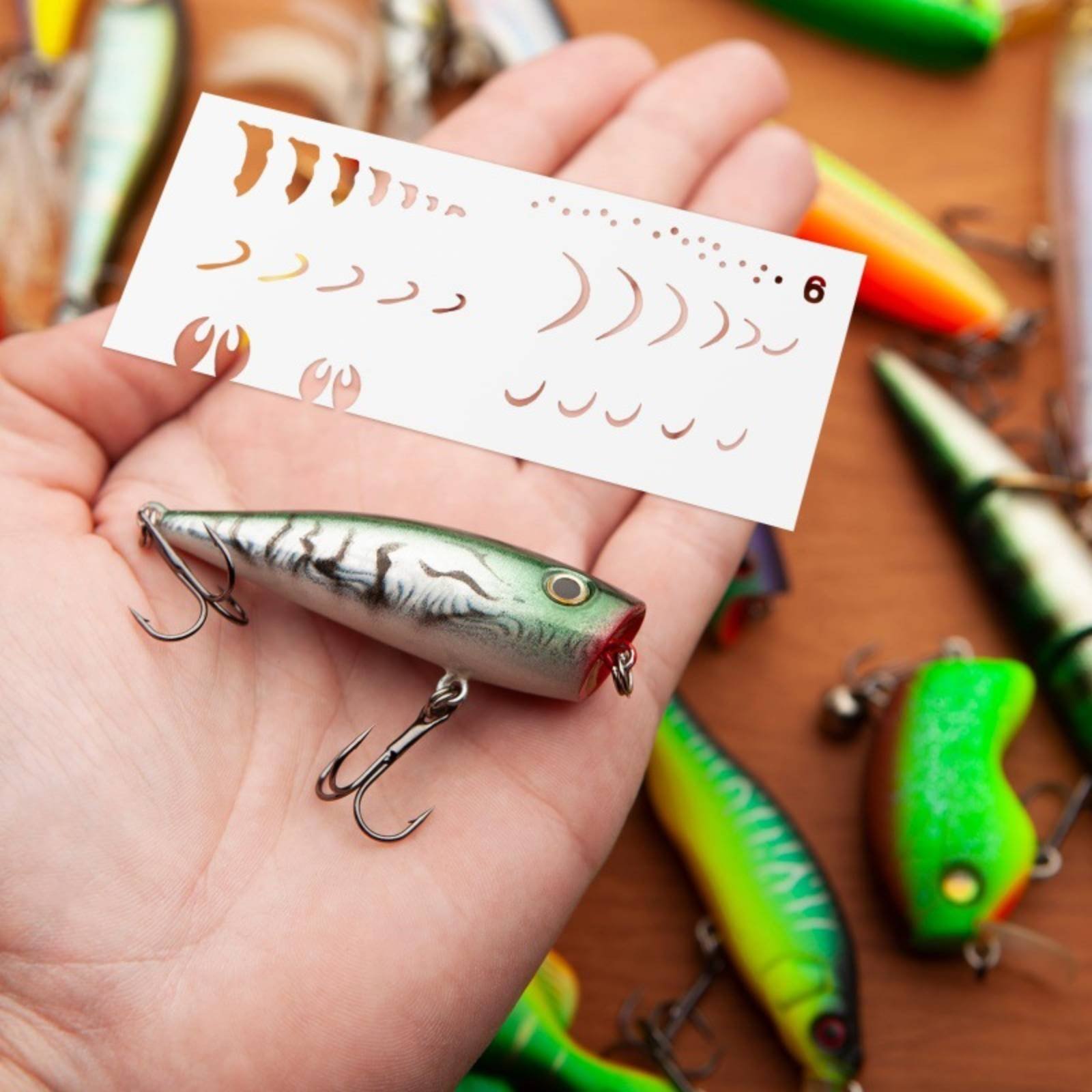 Molde de Pintura de Iscas DIY, - Fishing Gear avaliação e preço