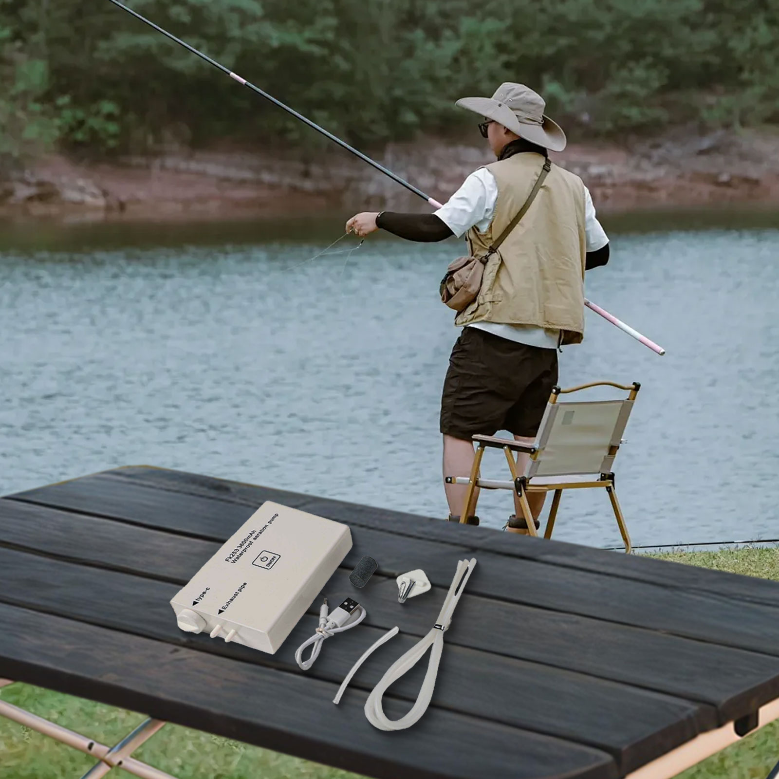 Bomba de oxigênio 14*6*2.2cm,  - Fishing Equipment Brands avaliação e preço