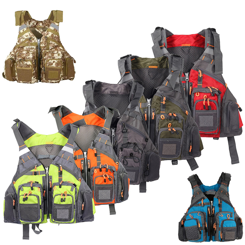 Colete de Pesca Multifuncional - Fishing Vest Jacket avaliação e preço