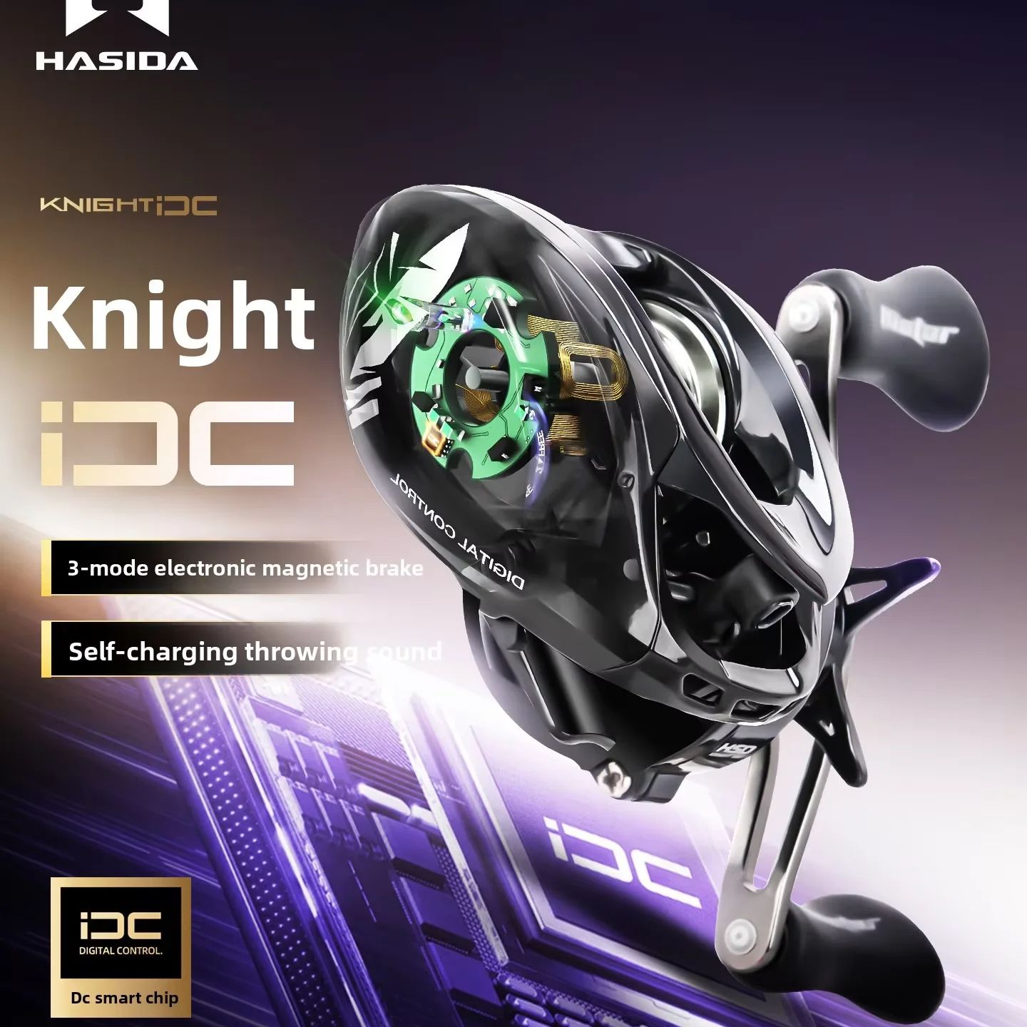 Carretilha HASIDA Knight DC Ul - Electric Fishing Reel avaliação e preço