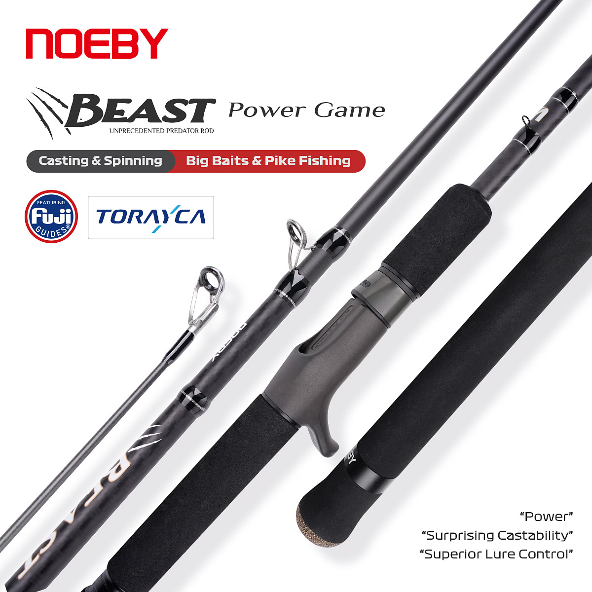 Vara de Pesca NOEBY Beast Powe - Fishing Equipment Brands avaliação e preço