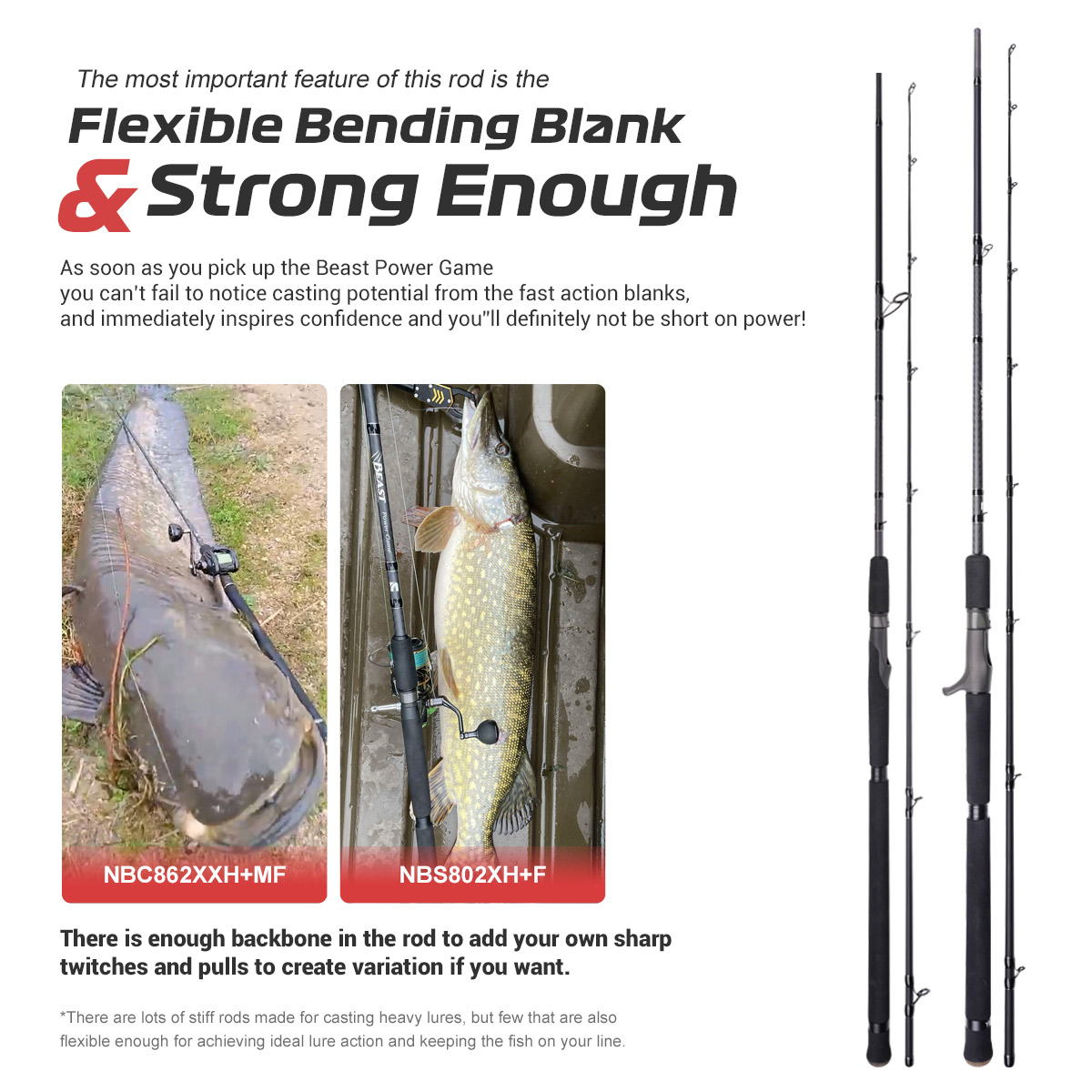 Vara de Pesca NOEBY Beast Powe - Fishing Equipment Brands avaliação e preço