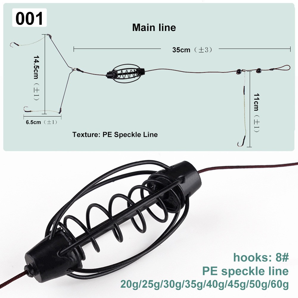1 pçs alimentador de pesca da  - Fishing Equipment Tools avaliação e preço